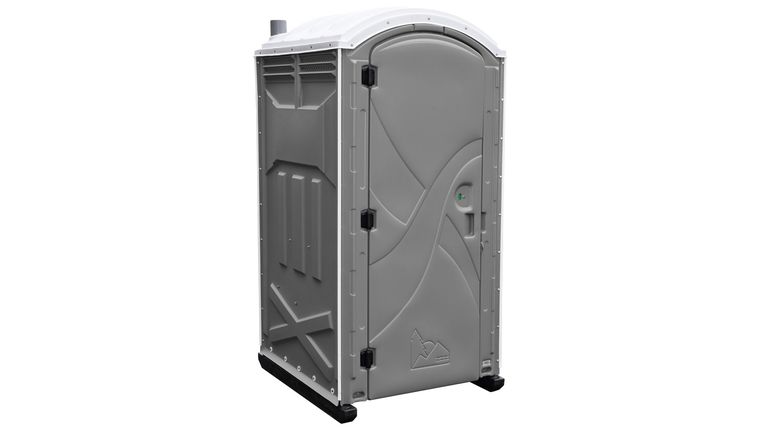 Pink Axxis Portable Restroom Unit | Rental