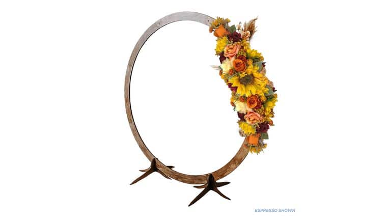 7.25′ Circle Arch – Black | Rental