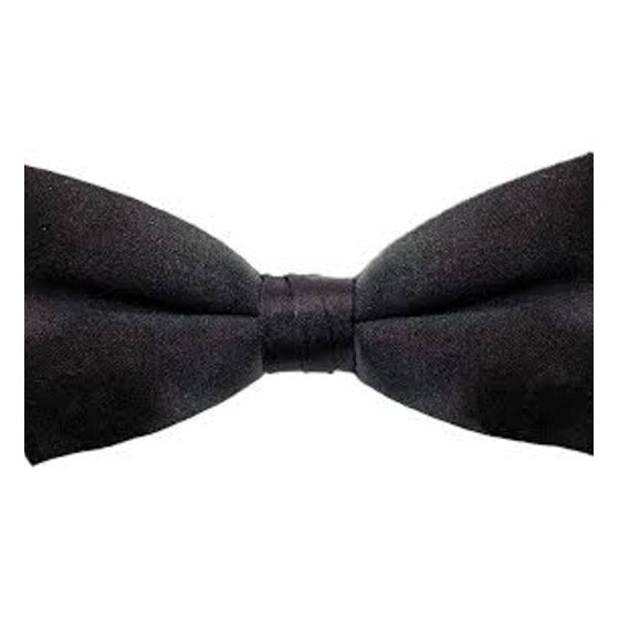 Part – Black Adjustable Casino Dealer Black Bow Tie | Rental