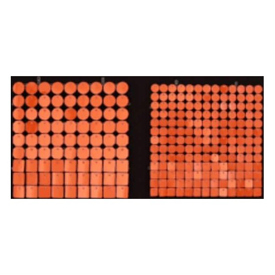 Sequin Shimmer 8’x8′ Backdrop Rental – Orange | Rental