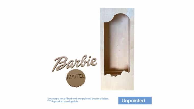 Wood – Collapsible Barbie Box Photo Booth – Pink – ADULT | Rental