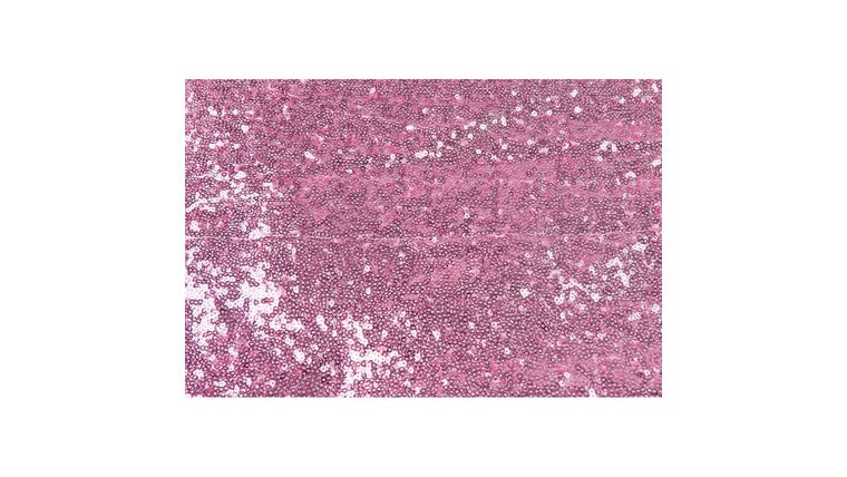 Glitz Sequin 8ft H x 52″ W Drape/Backdrop Panel – Pink | Rental