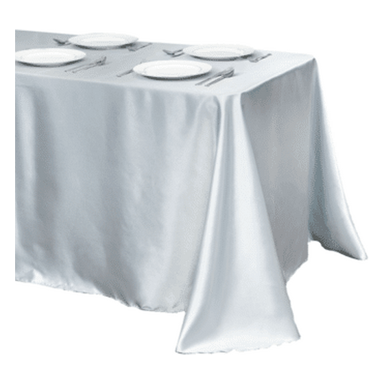 Polyester | White | 54″ x 54″ Square Tablecloth | Rental