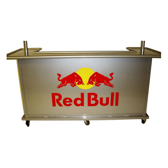 8′ Aluminum Red Bull Bar | Rental