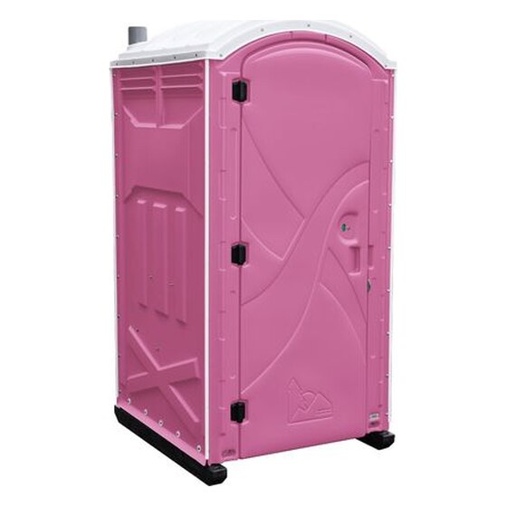 Pink Axxis Portable Restroom Unit | Rental