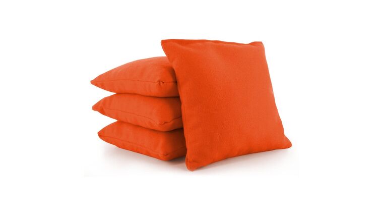 Orange Corn Hole Bean Bag | Rental