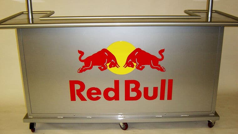 8′ Aluminum Red Bull Bar | Rental