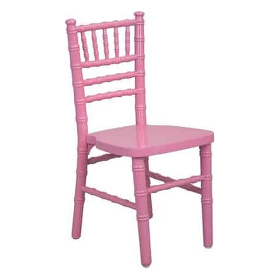 Chiavari Chair – Pink – Kids | Rental
