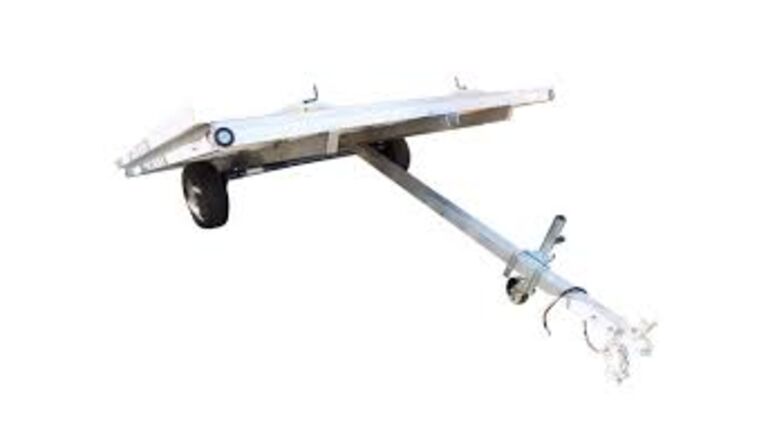 Snowmobile Trailer Rental – Open (2 Place) | Rental