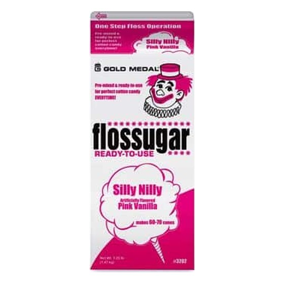 Cotton Candy – Silly Nilly (Pink Vanilla) Cotton Candy Flossugar | Rental