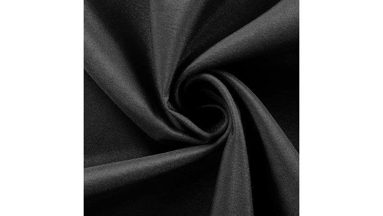 6″ W x 106″ L Black Polyester Sash | Rental