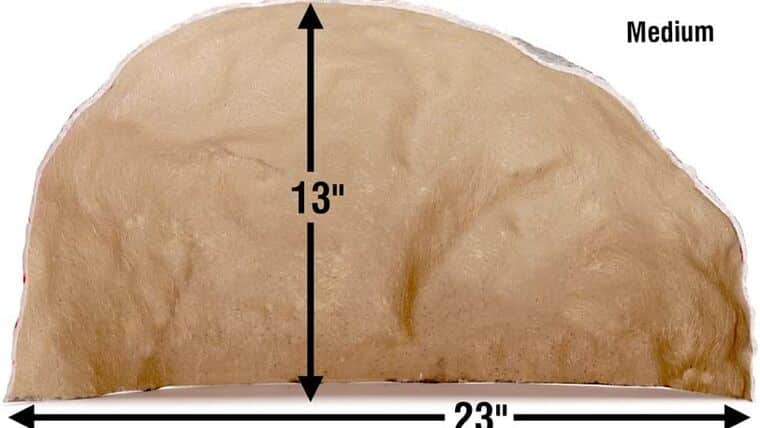 Outdoor Essentials Faux Rock, Medium – Tan | Rental