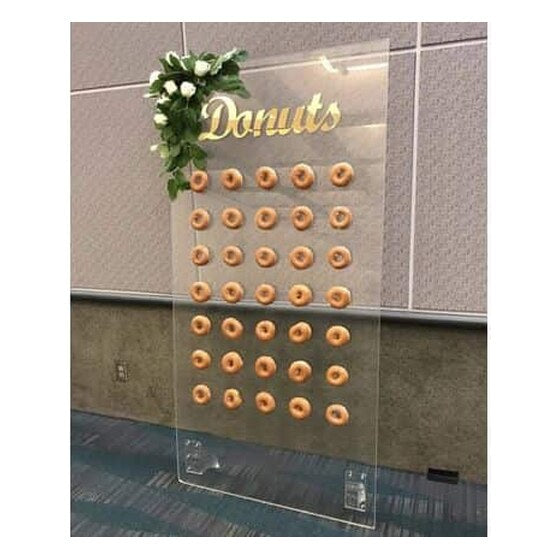 8′ x 8′ Plexiglas Donut Wall | Rental