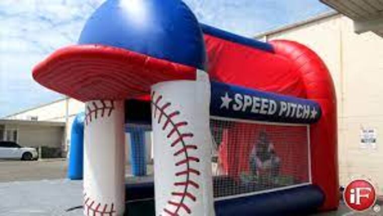 Baseball Speed Pitch With Radar Inflatable | Rental