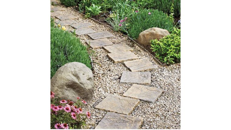 Outdoor Essentials Faux Rock, Medium – Tan | Rental