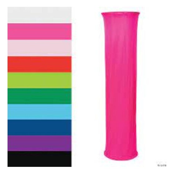 Hot Pink Luminescent Square Column Slip | Rental