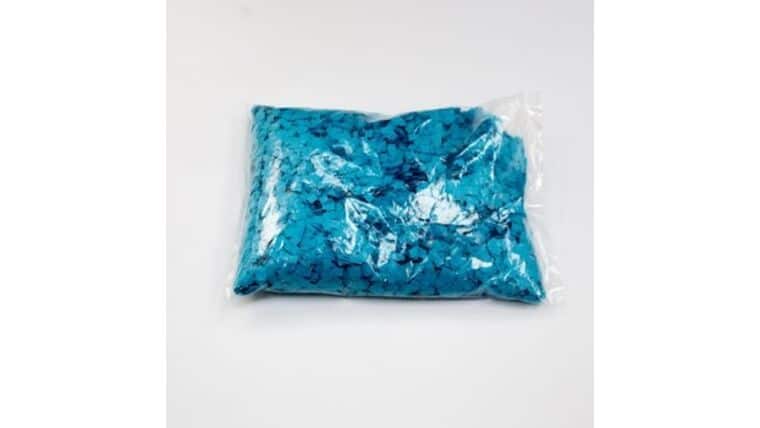 Teal Snow Tissue Confetti Bulk Purchase (1lb) | Rental
