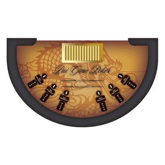 Pai Gow Poker – 6′ Casino Game Table Kit – Custom Design | Rental