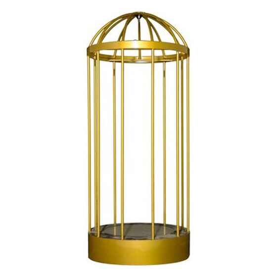 Gold Round Dance Cage Platform | Rental