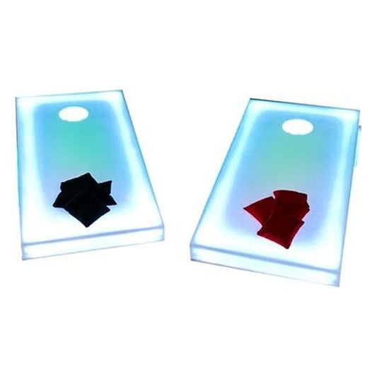 LED Illuminated Corn Hole Toss Game | Rental