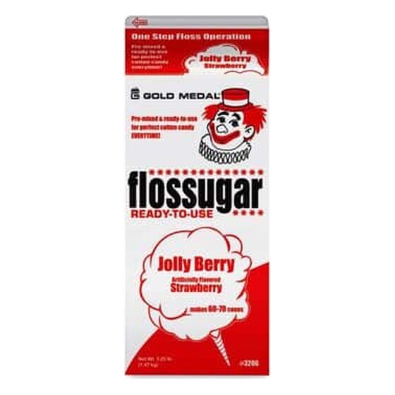 Cotton Candy – Jolly Berry (Strawberry) Cotton Candy Flossugar | Rental