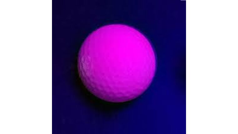 Ball – Black Light Pink Golf Ball | Rental