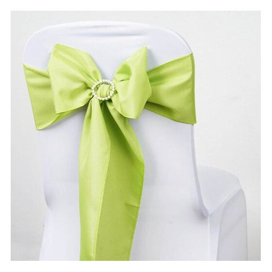 6″ W x 106″ L Sage Green Polyester Sash | Rental