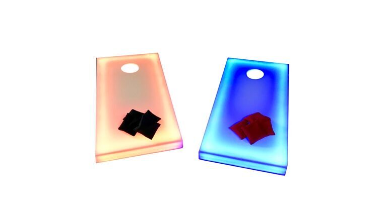 LED Illuminated Corn Hole Toss Game | Rental