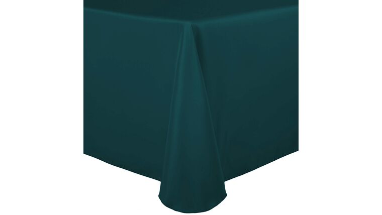 Polyester | Teal | 72″ x 108″ Rectangular Polyester Tablecloth – Teal | Rental