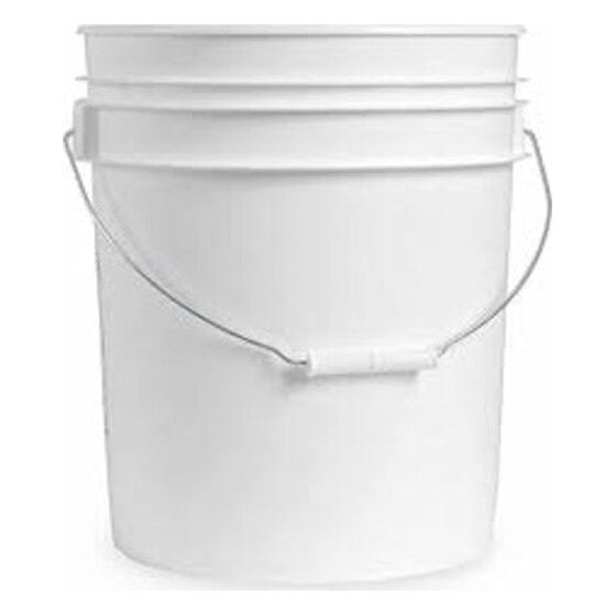 5 Gallon White Plastic Bucket | Rental
