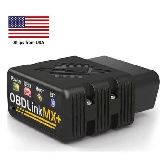 OBDLink MX+ OBD2 Bluetooth Scanner for iPhone, Android, and Windows | Rental