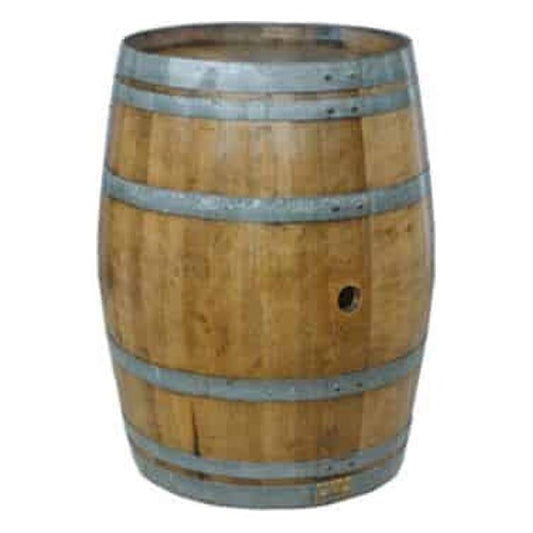 French Oak Wood Barrel w/2″ Hole In Top & Bottom | Rental