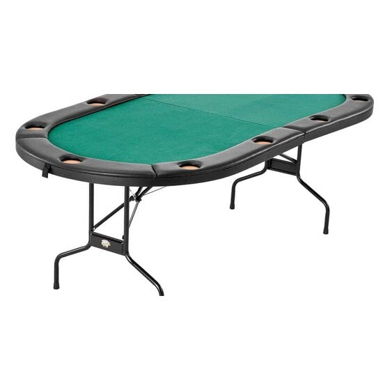 Poker/Texas Hold Em – 7′ Oval Casino Table Only – Green | Rental