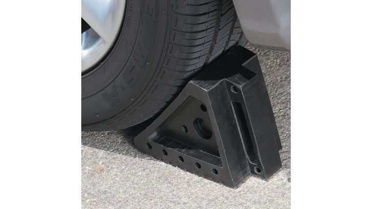 Solid Rubber Wheel Chock | Rental