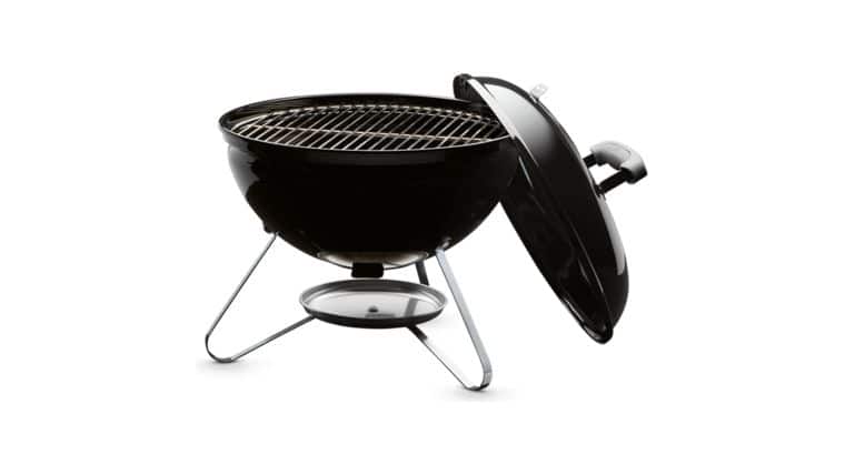 14″ Weber One-Touch Gold Black Porcelain-Enameled Charcoal BBQ – Barbecue Grill | Rental