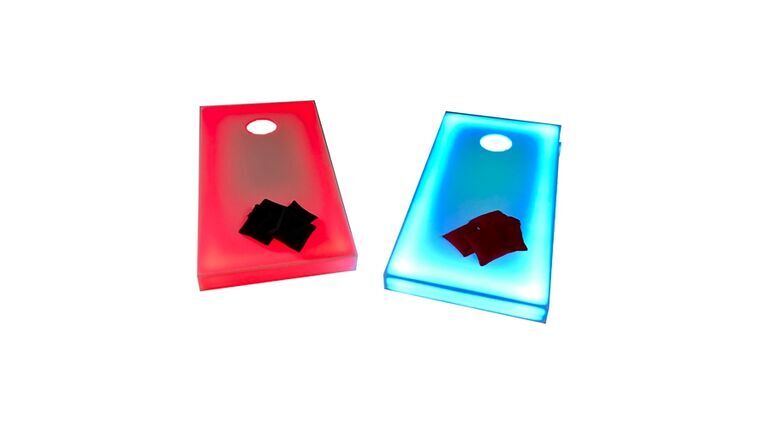 LED Illuminated Corn Hole Toss Game | Rental