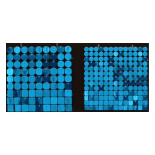 Sequin Shimmer 8’x8′ Backdrop Rental – Pure Cyan Mirror | Rental