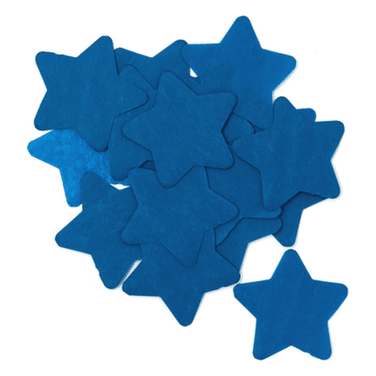 Blue Star Tissue Confetti | Rental