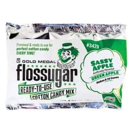 Cotton Candy – Sassy Apple 8-oz. Flossugar Pouches | Rental