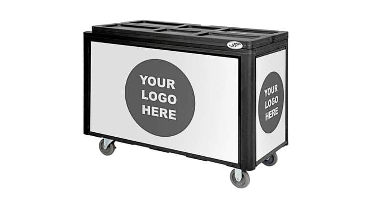 Arctic Black Mobile 288 Qt. Customizable Cooler | Rental