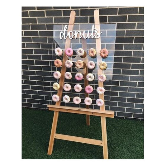 2′ x 4′ Clear Acrylic Donut Wall | Rental