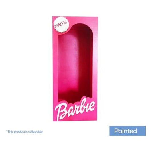 Wood – Collapsible Barbie Box Photo Booth Rental – Pink – Kids | Rental