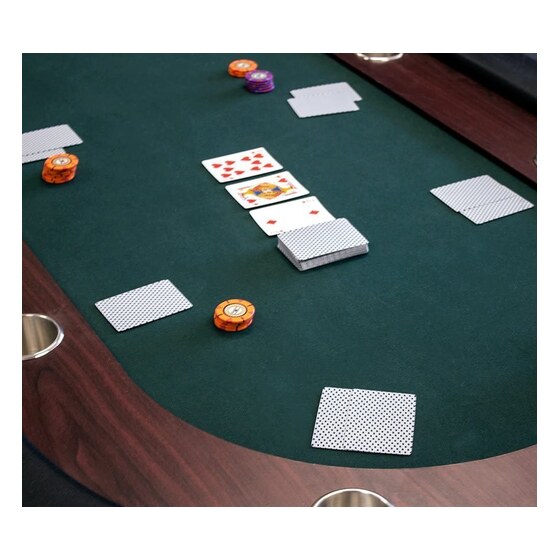 Part - Brybelly Deck (Blue) Wide-Size, Regular Index Playing Cards Set – Plastic-Coated, Classic Poker Size | Rental