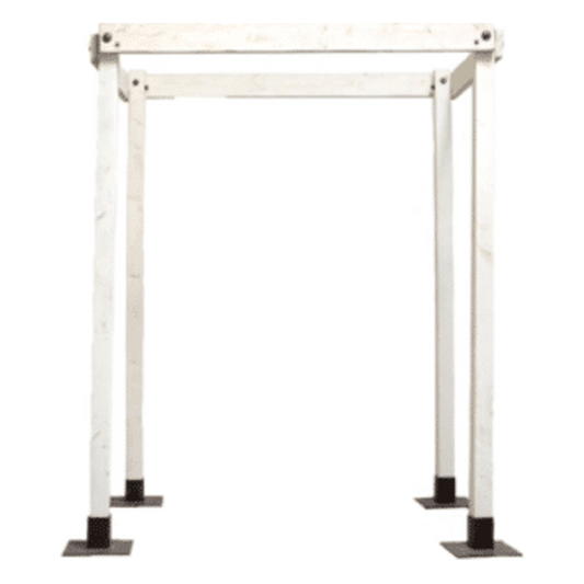 Vintage White 4- Legged Classic Arch | Rental