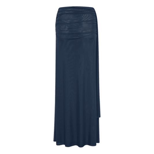 6″ x 106″ Navy Blue Teffeta Crinkle Sash | Rental