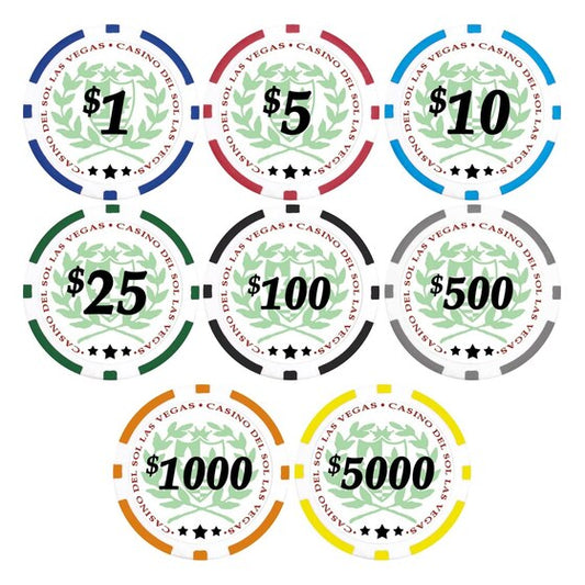 Part - $5000 Yellow Poker Chip Rental | Rental