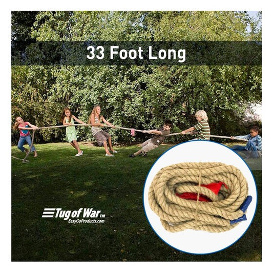 33′ Tug Of War Rope With Flag Lawn Game | Rental