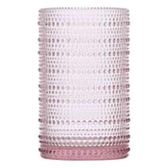 Jupiter, Beverage Glass – Pink Iced 13oz | Rental