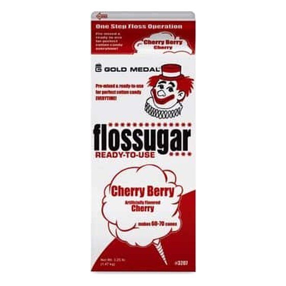 Cotton Candy – Cherry Berry (Cheery) Cotton Candy Flossugar | Rental