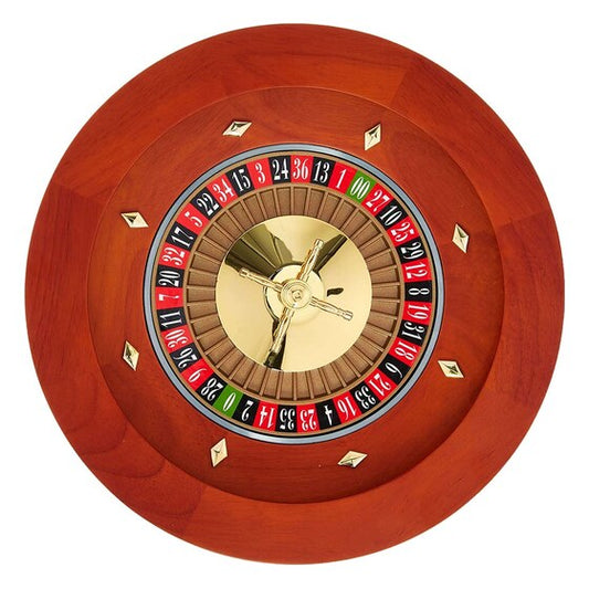 Part - 16" Wood Roulette Casino Wheel | Rental